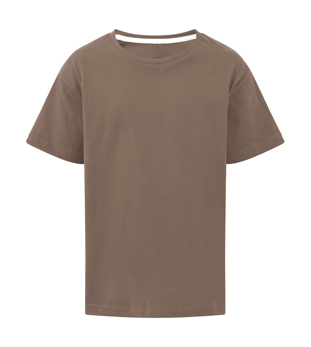 Signature kindershirt zonder label - 709 - DIEP TAUPE