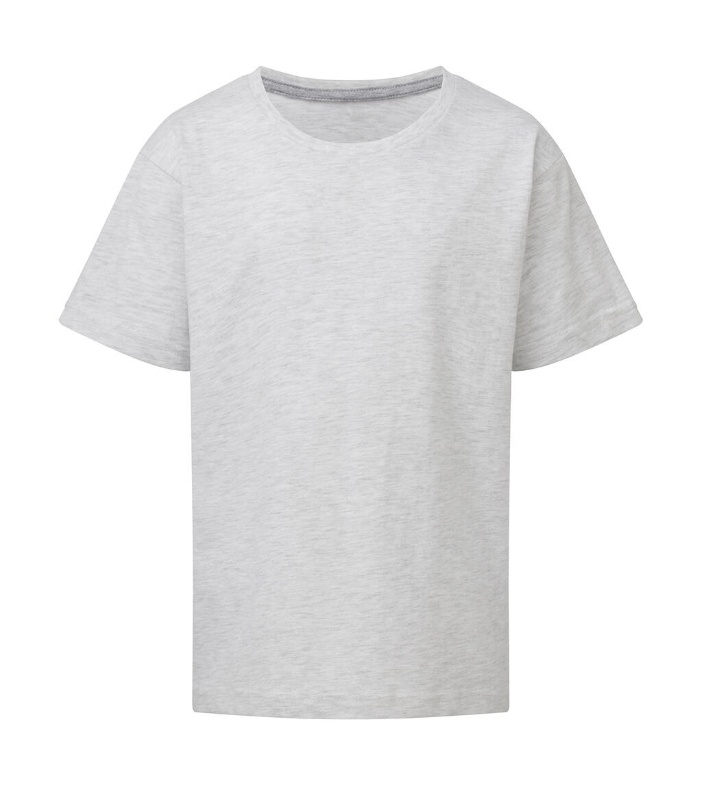 Signature kindershirt zonder label - 704 - Asgrijs