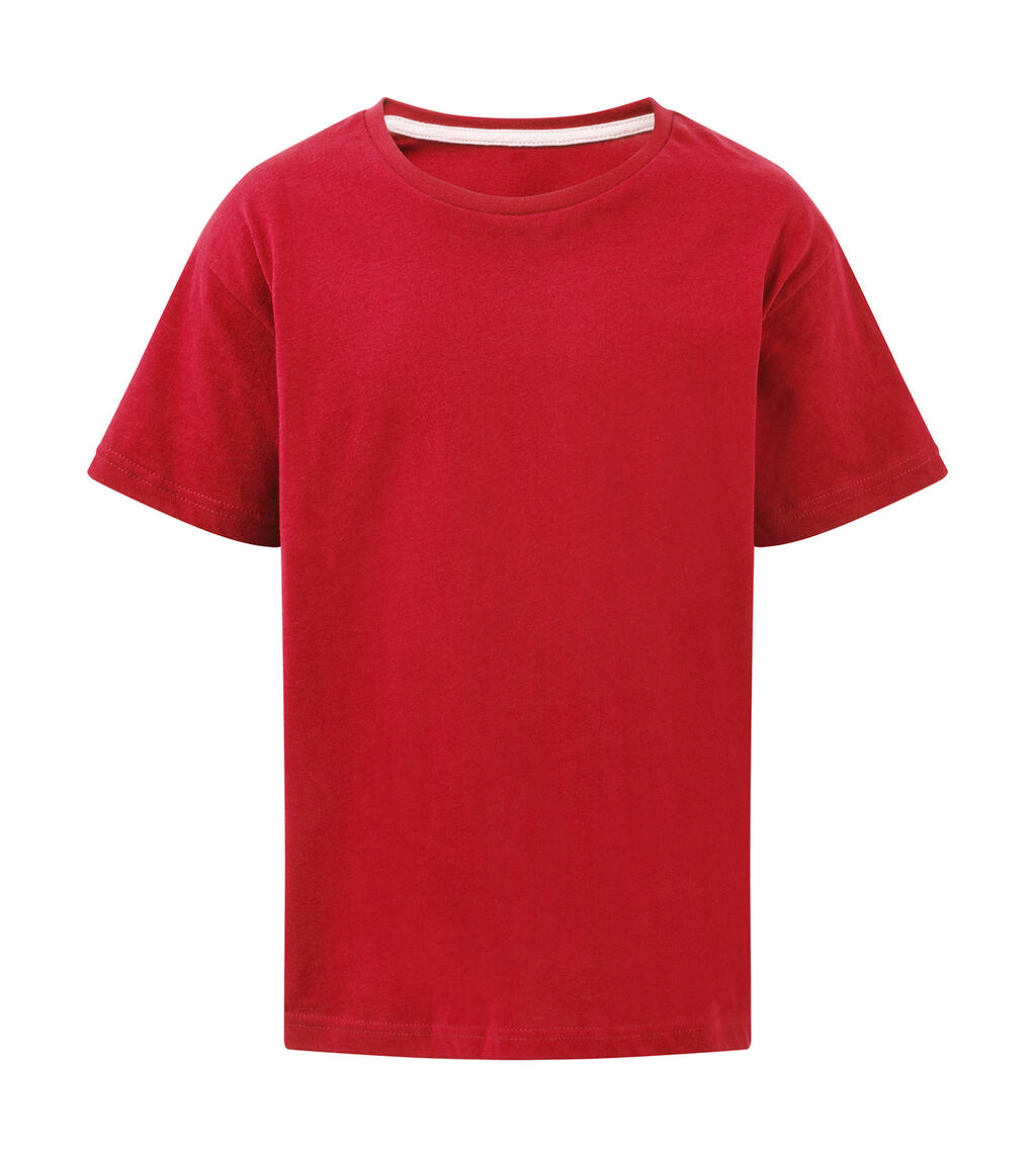 Signature kindershirt zonder label - 400 - Rood