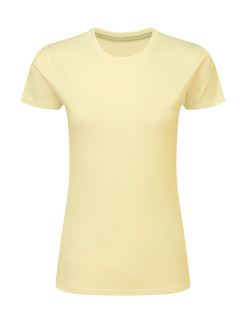Dames T-shirt met logo, zonder label. - 007 - ANIJSBLOEM