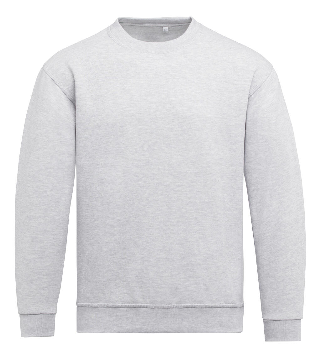 Unisex sweatshirt met ronde hals - 123 - Heidegrijs