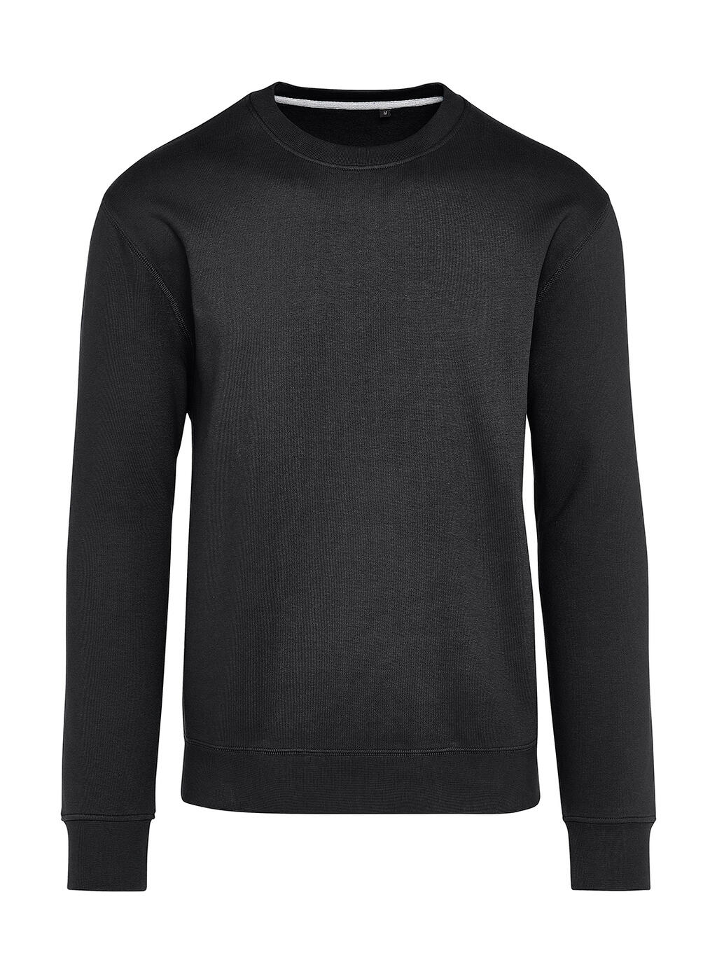 Signature Tagless Crewneck Sweatshirt - 104 - Dark Black