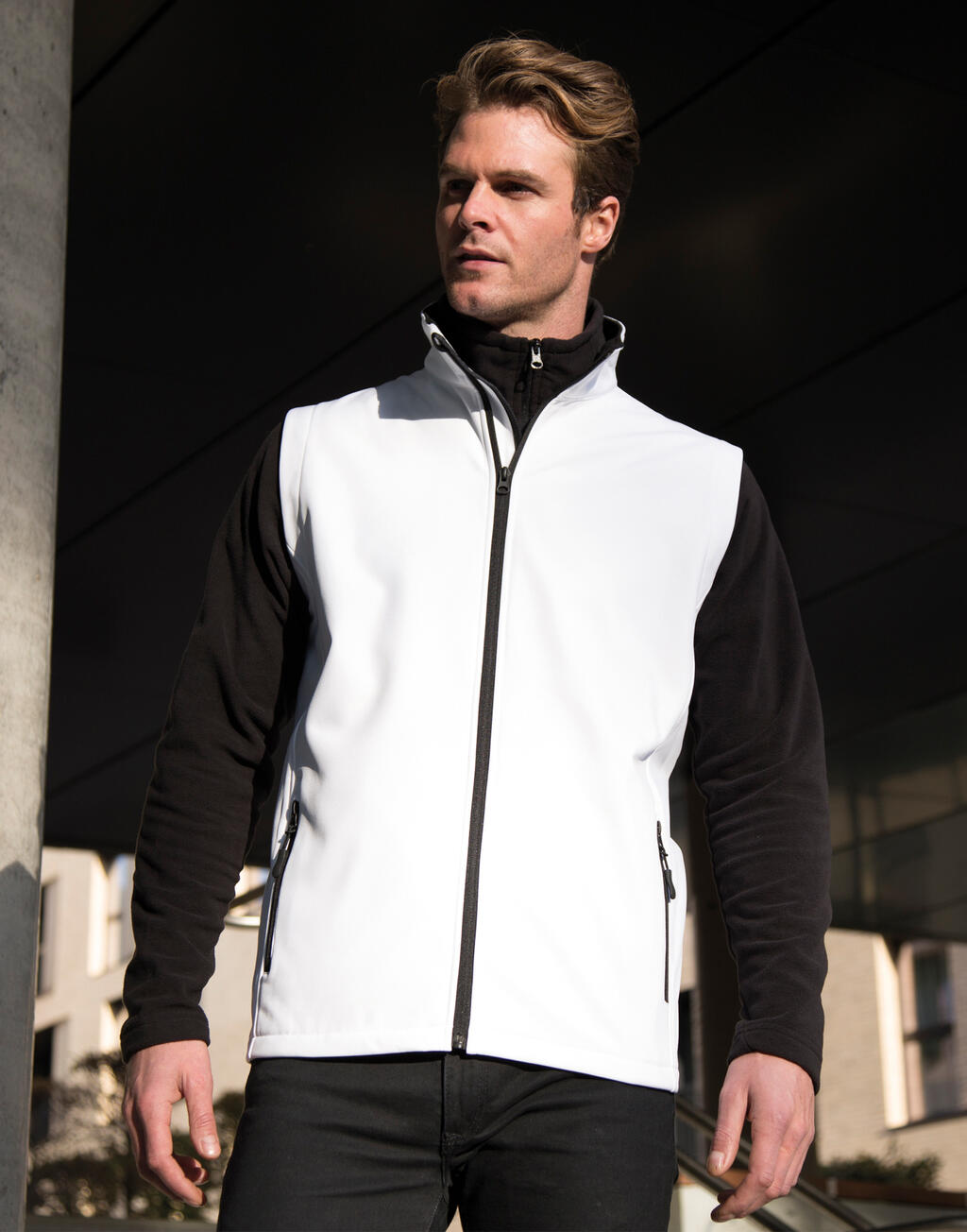 Printbaar softshell vest
