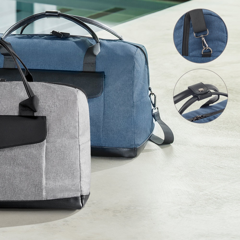 Motion Bag. Reistas van keperstof, polyester en PU.