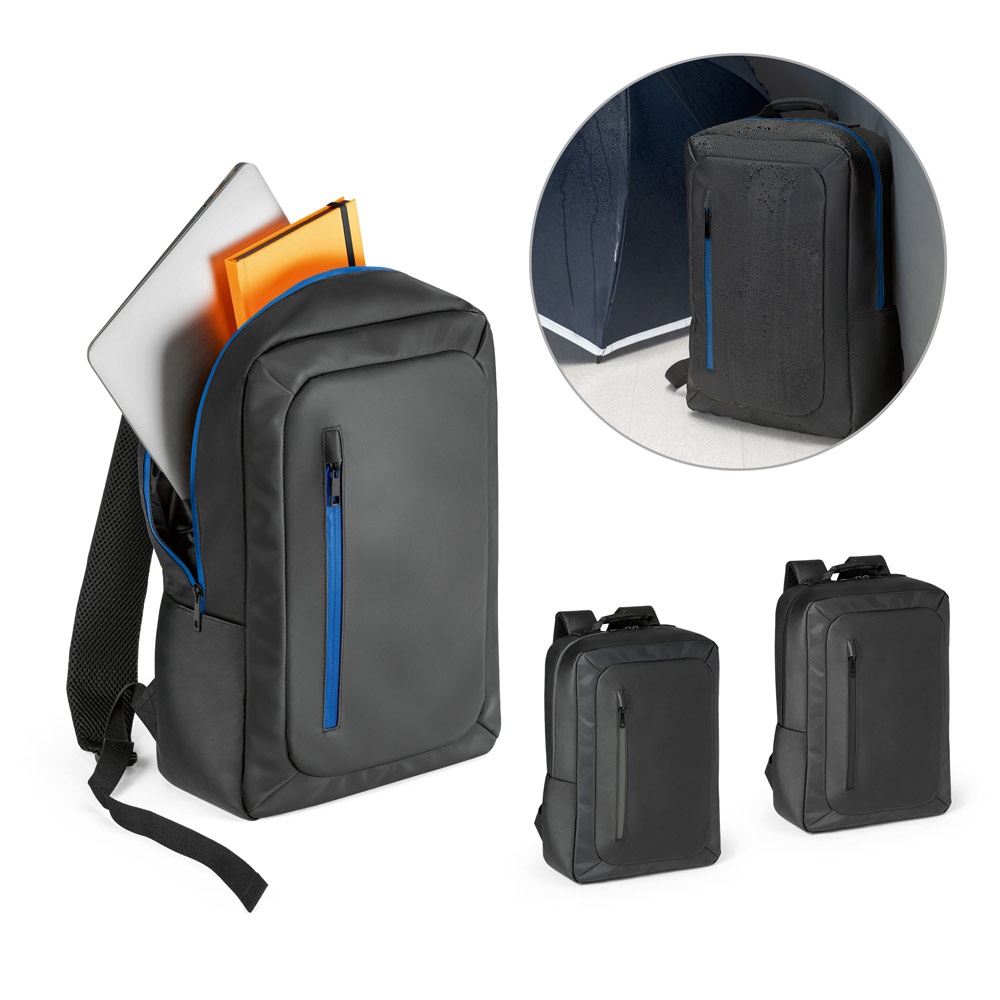 OSASCO. 15" laptop backpack made of high-density 600D recycled polyester.