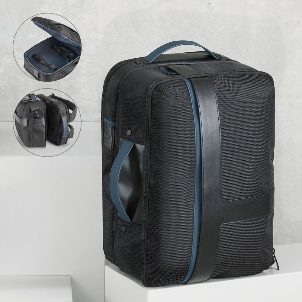 DYNAMIC BACKPACK I. 2-in-1 15'6'' laptop backpack in 1680D polyester and nylon