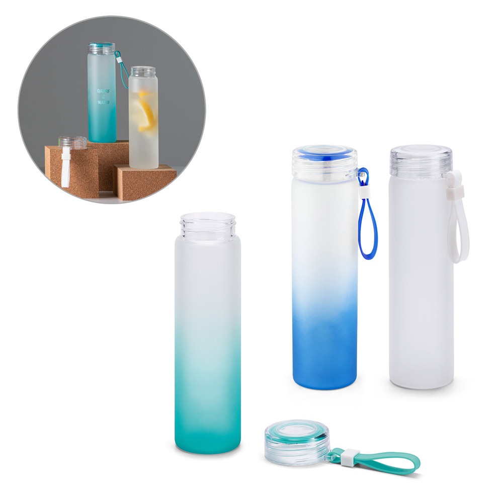 WILLIAMS. Fles van borosilicaatglas met AS-dop, 470 ml.