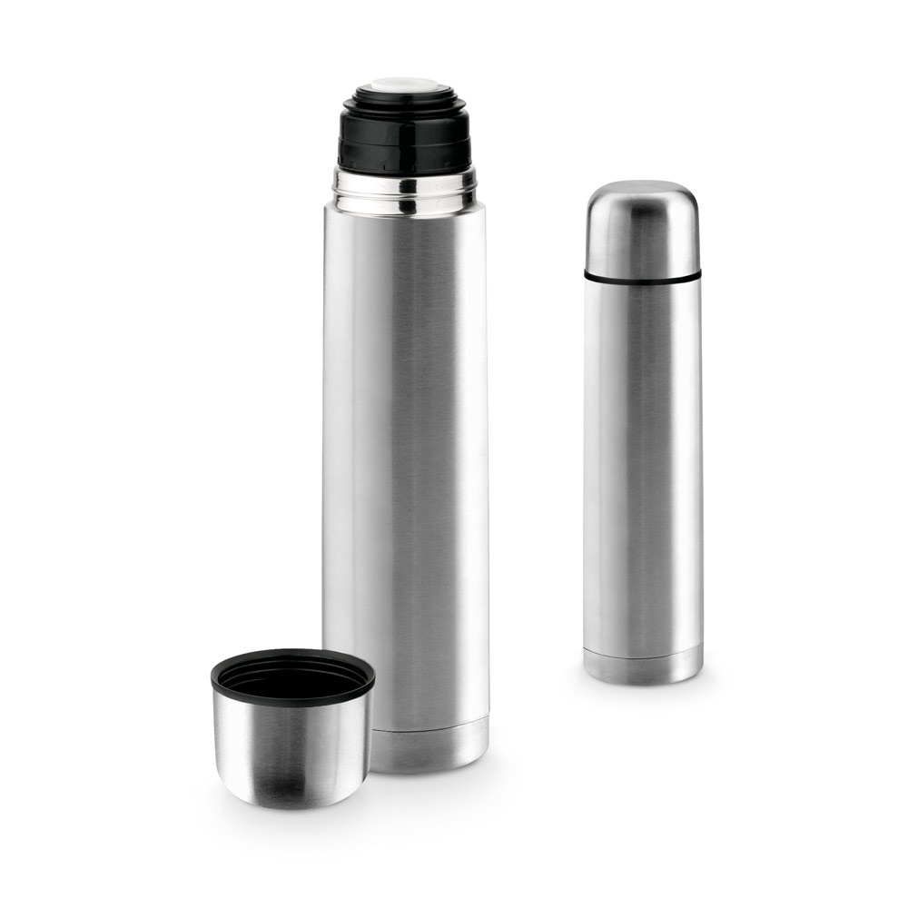LITER. Roestvrijstalen thermoskan 1000 ml
