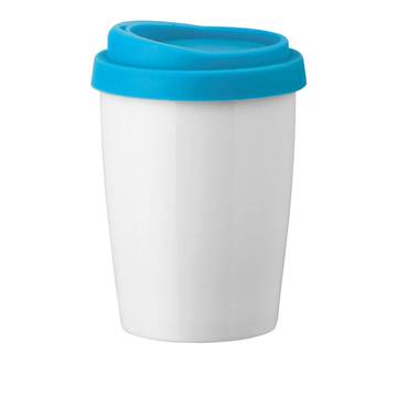 DUWAL. Reisbeker van 220 ml. - 124 - Blauw