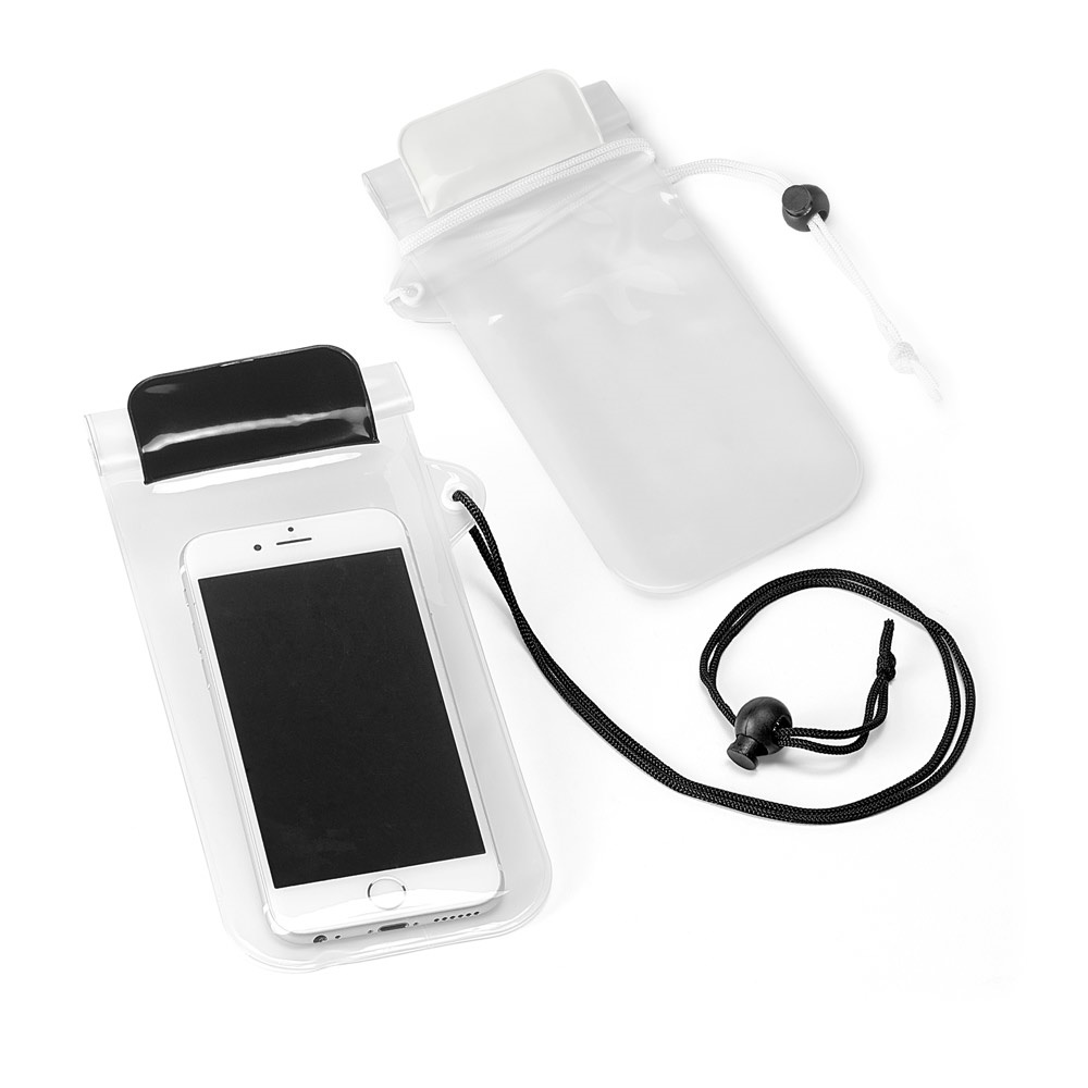 EGEU. Waterbestendig PVC-telefoonhoesje