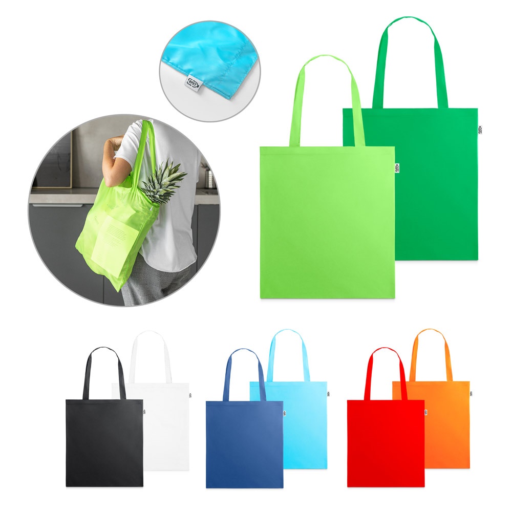 MAPUTO. Shopper in 190T recycled polyester (100% rPET)