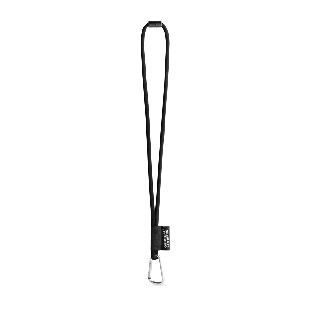 75089. SET Lanyard Tube Long (Ø 7 mm) with 55 mm D-ring carabiner and Ø 7 mm safety lock
