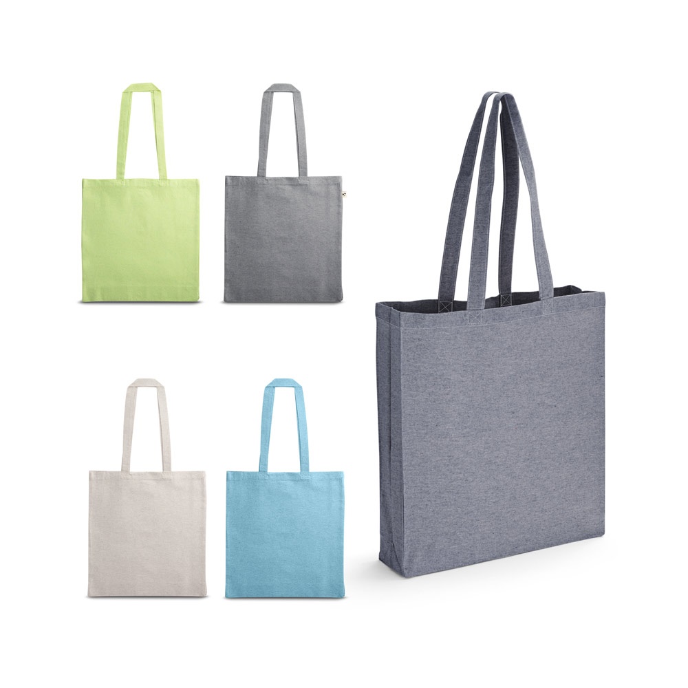 MARACAY. Tas gemaakt van 70% gerecycled katoen en 30% rPET polyester (140 g/m²).