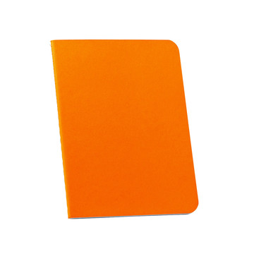 RAYSSE. B7 notebook with lined pages. - 128 - Orange