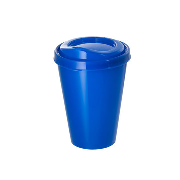 FRAPPÉ. Herbruikbare PP-beker 430 ml - 114 - Koningsblauw