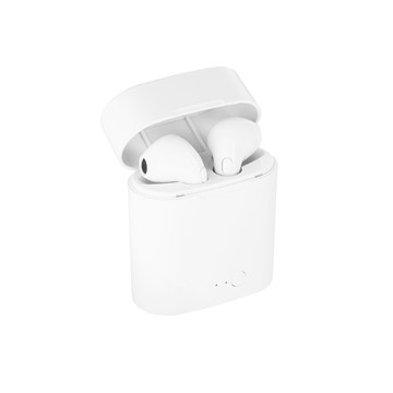 KLEBS. Draadloze ABS-oortjes met microfoon - 106 - Wit