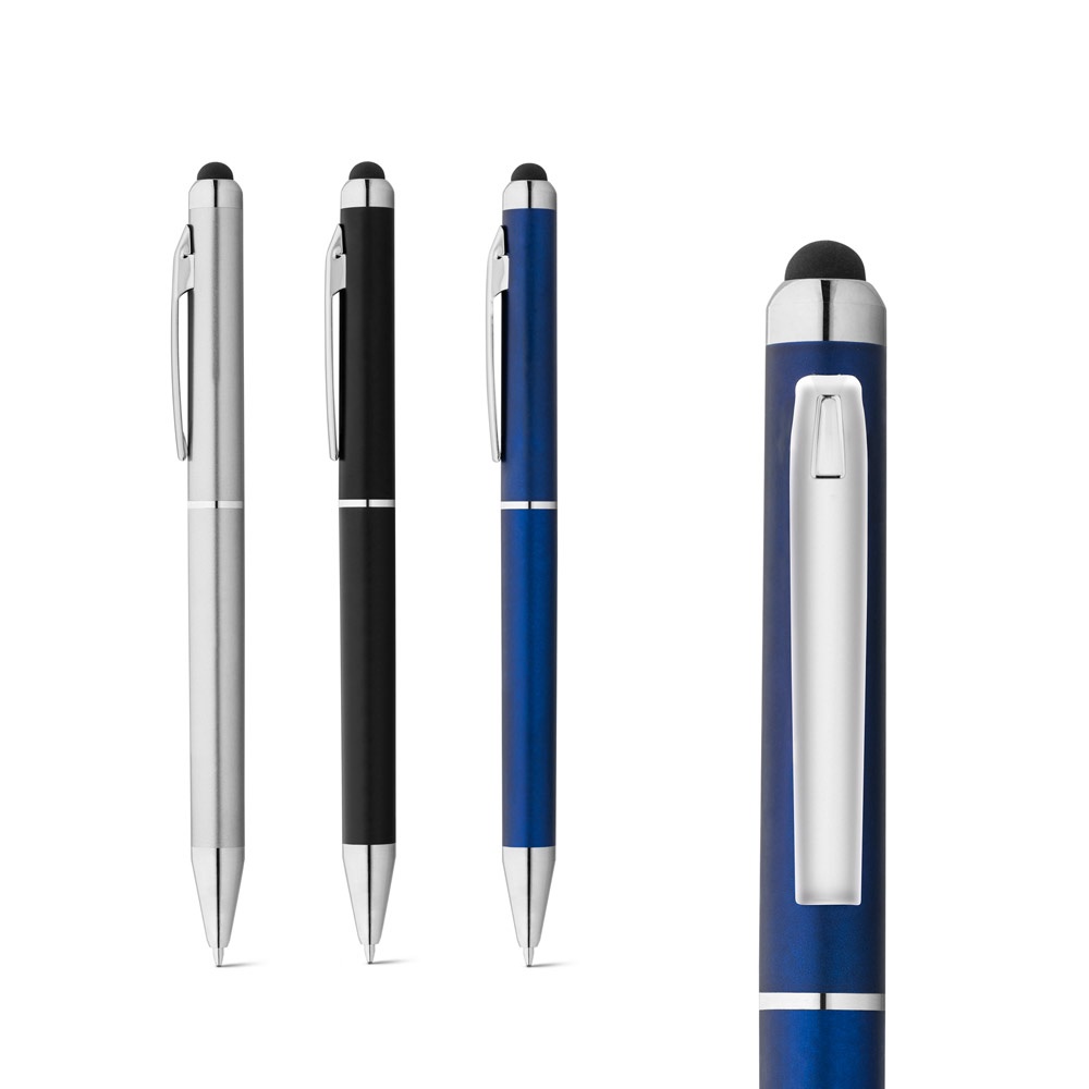 ESLA. ABS ballpoint pen with metallic finish.
