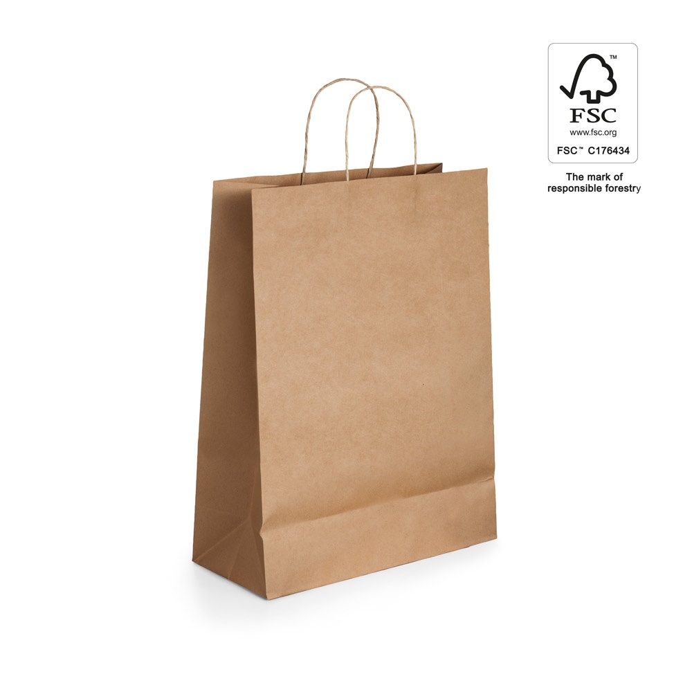 TAYLA. Zak van kraftpapier (115 g/m²)