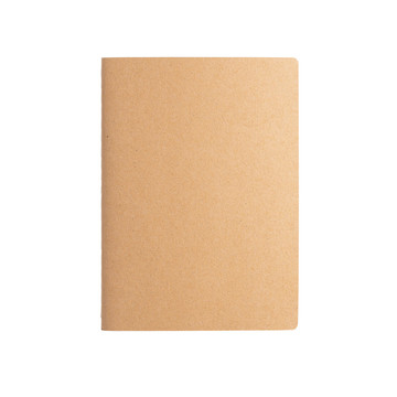 ALCOTT A4. A4-notitieblok met kartonnen omslag (250 g/m²) en blanco pagina's. - 160 - Natuurlijk