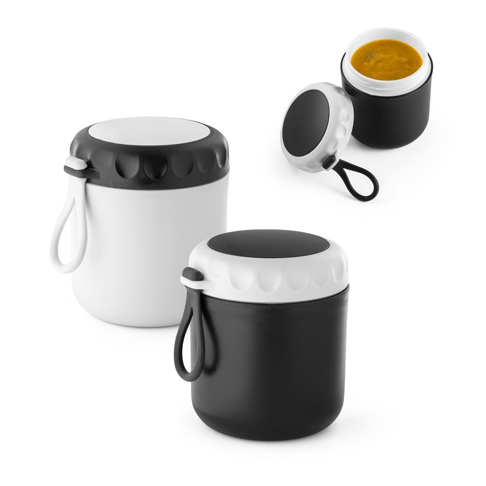 SAMOURA. Dubbelwandige PP-thermocontainer van 380 ml.
