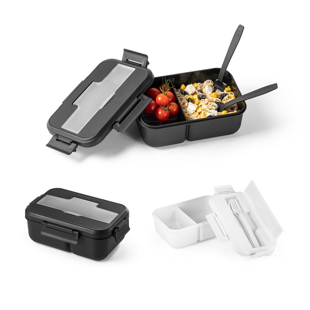 PYRUS. Lunchbox. PP lunchbox van 1000 ml met luchtdichte afsluiting.