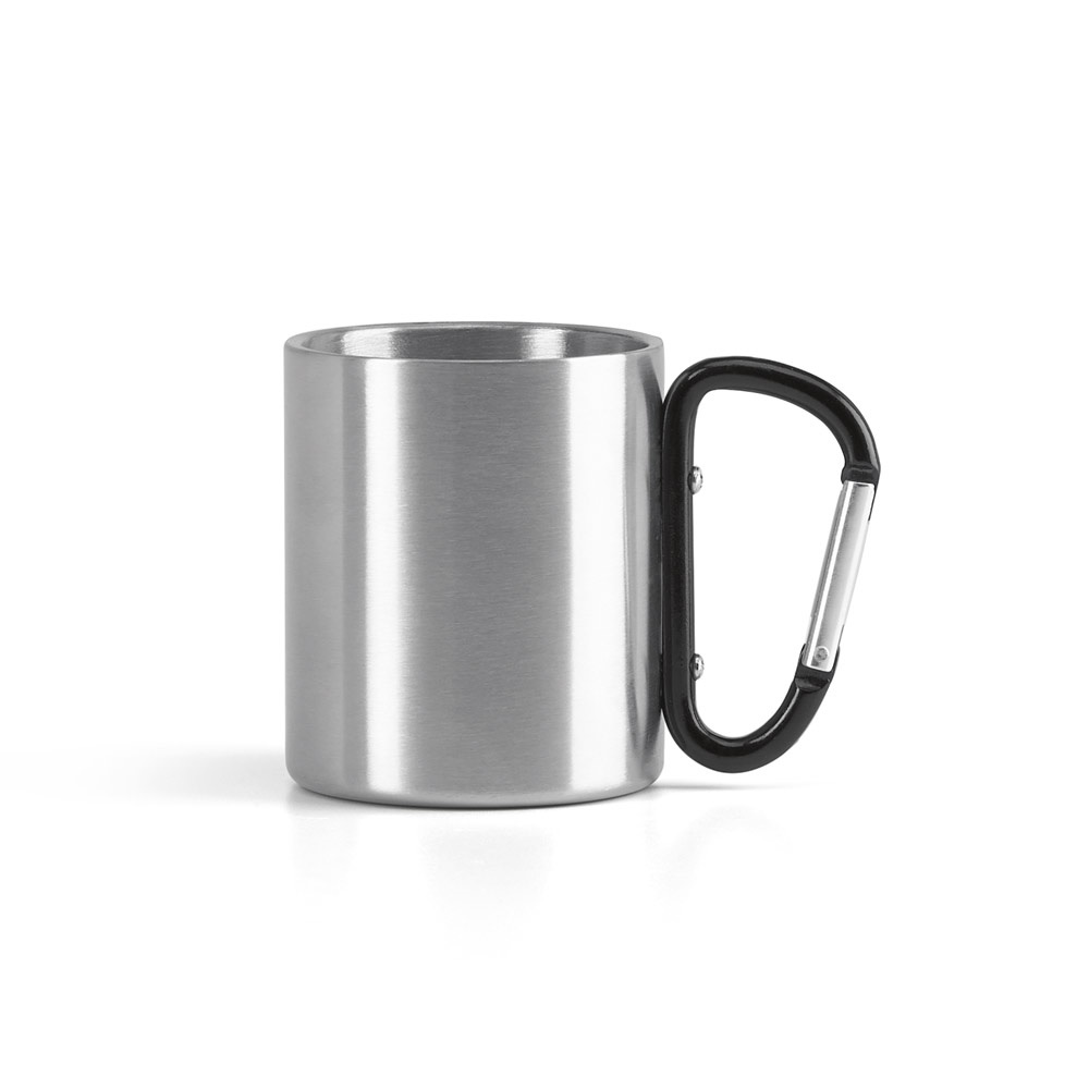 Vleugels. Roestvrijstalen mok van 230 ml.