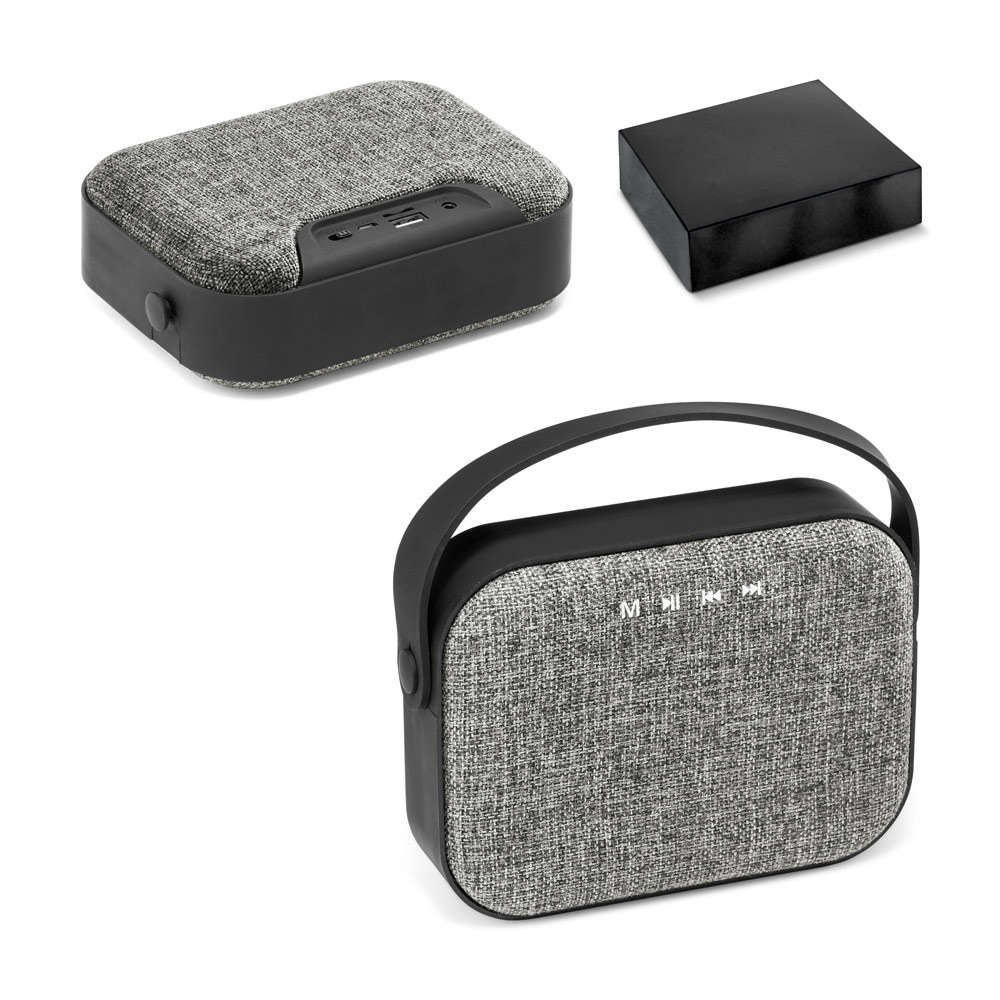 TEDS. Draagbare 6W-luidspreker met een batterijduur van 4 uur, gemaakt van ABS.