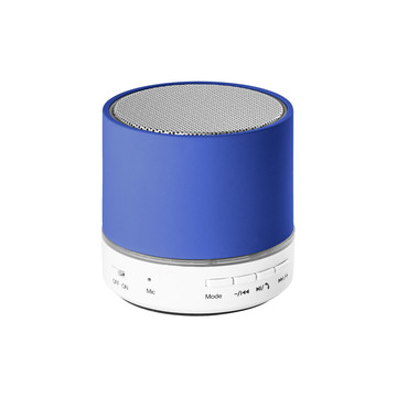 PEREY. Draagbare luidspreker met microfoon in ABS. - 114 - Koningsblauw