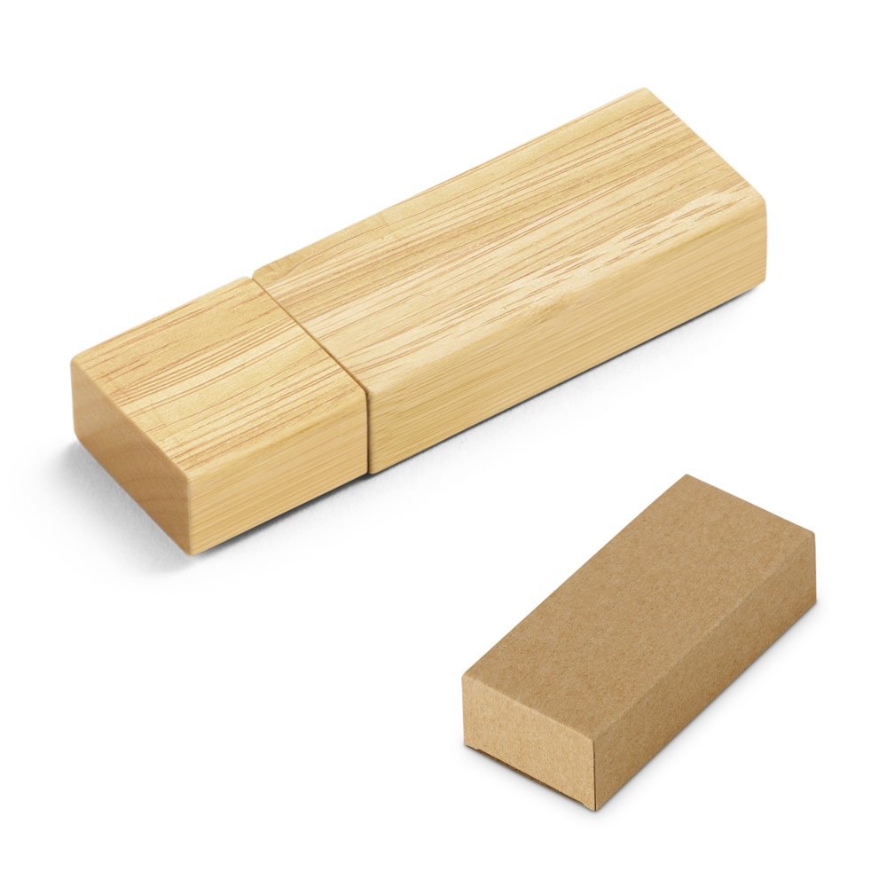 VENTER 8GB. 8GB Bamboo USB-flashdrive