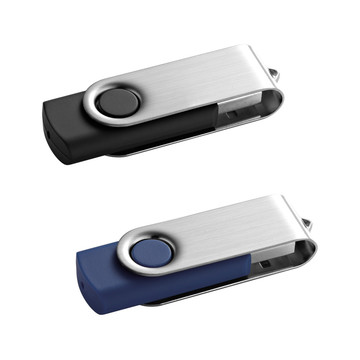 CLAUDIUS 32 GB. USB-flashdrive van 32 GB met metalen clip.
