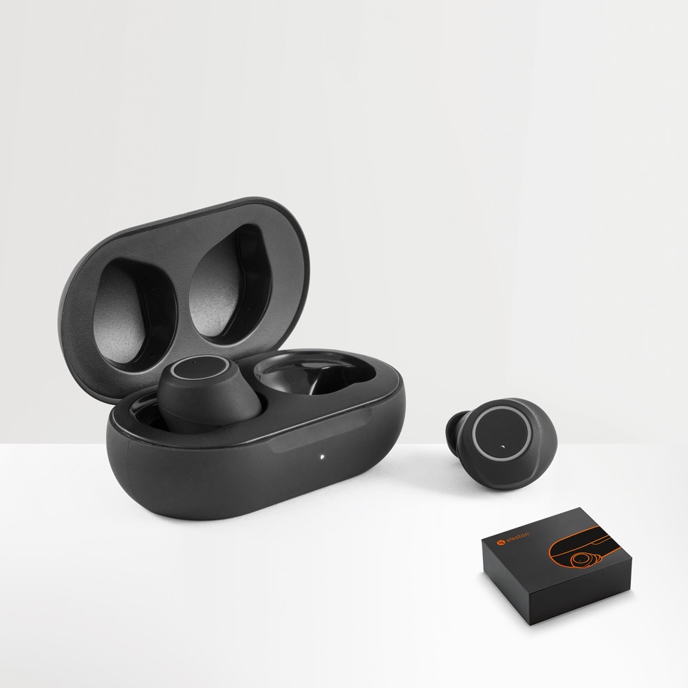 BASS. Draadloze oordopjes met Bluetooth 5.0-transmissie.
