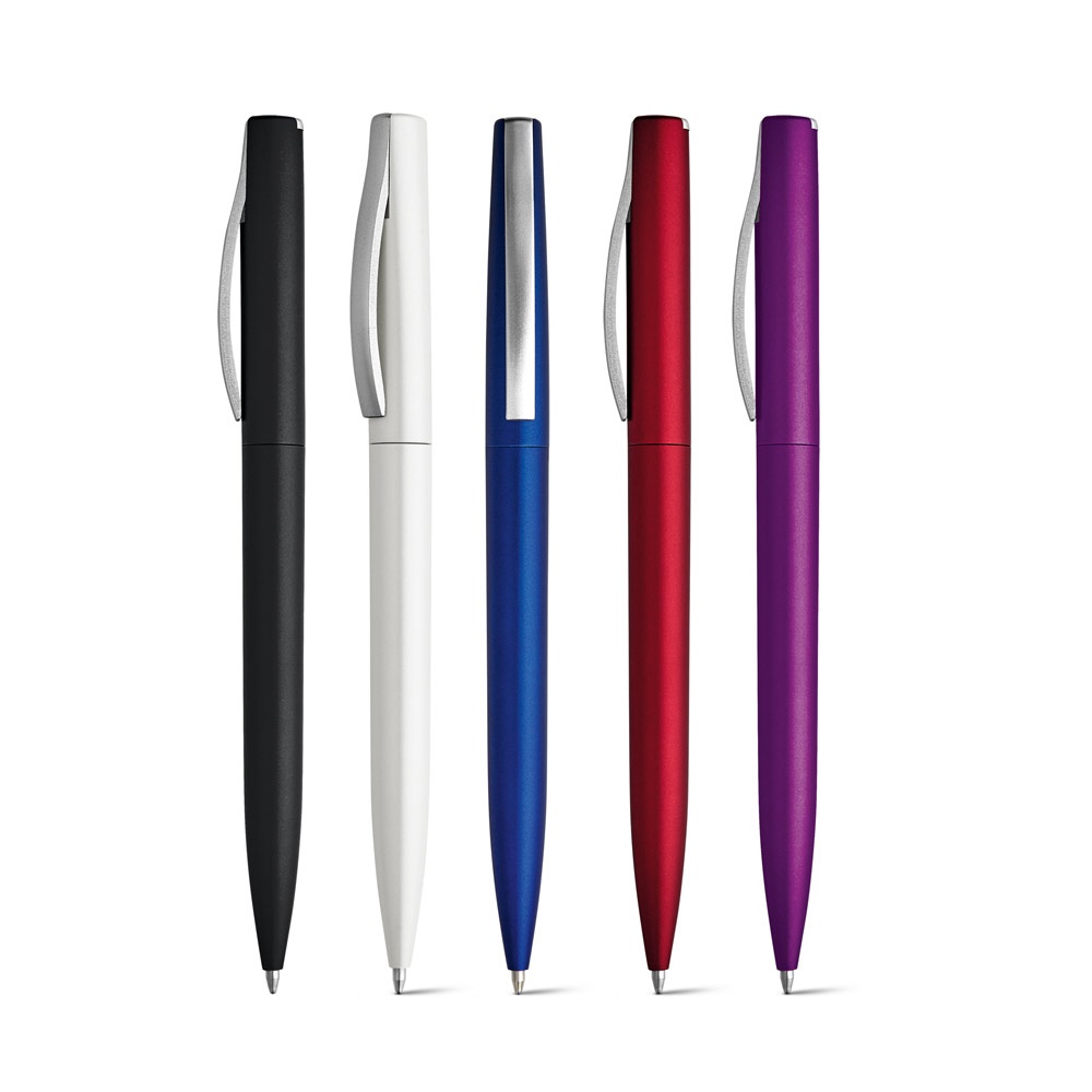 AROMA. ABS ballpoint pen with twist mechanism.