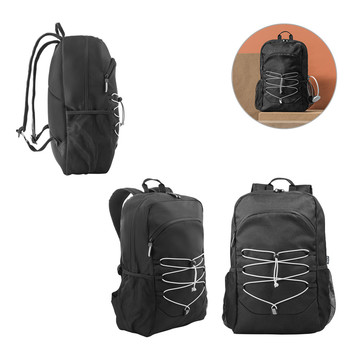 DELFOS BACKPACK. Laptop backpack in 300D recycled polyester and 600D recycled polyester with reflective elements.