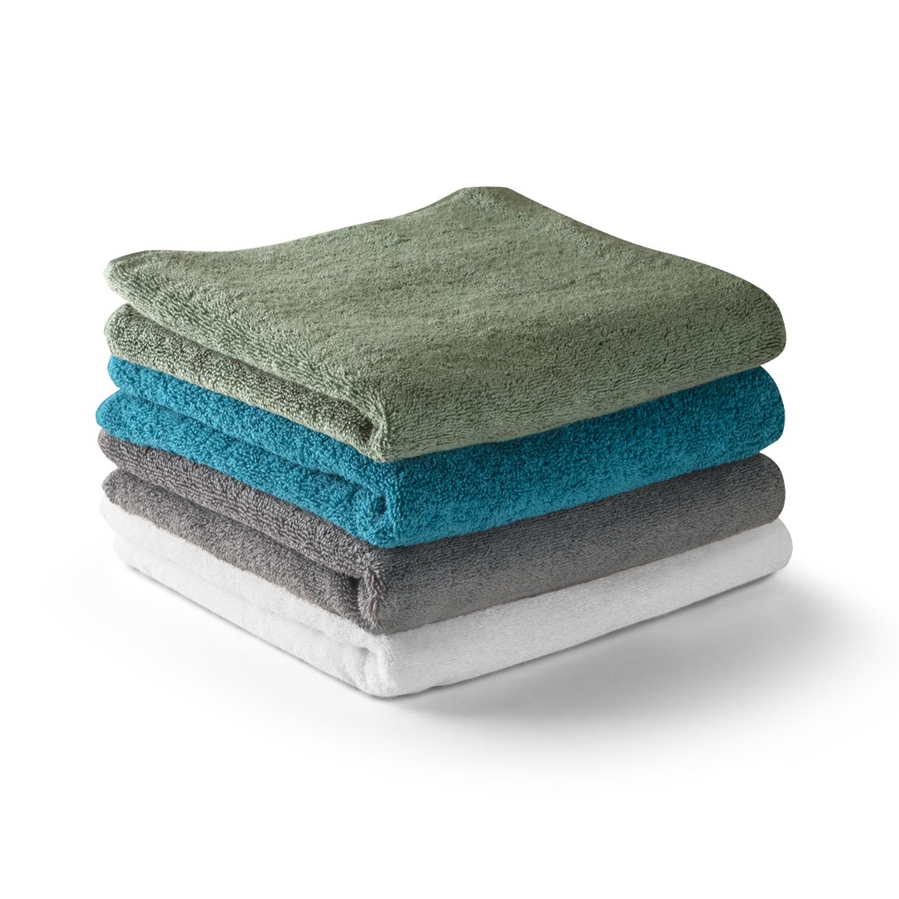 BARDEM L. Badhanddoek (500 g/m²) van katoen (82%) en gerecycled katoen (18%)