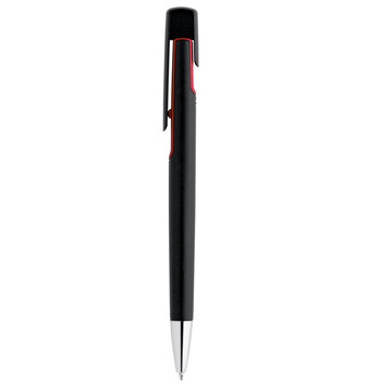 BRIGT. Balpen met metallic afwerking - 105 - Rood