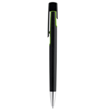 BRIGT. Balpen met metallic afwerking - 119 - Lichtgroen
