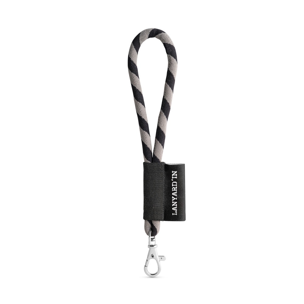 SET Short TUBE Lanyard (Ø 7 mm) with 9 mm lever carabiner