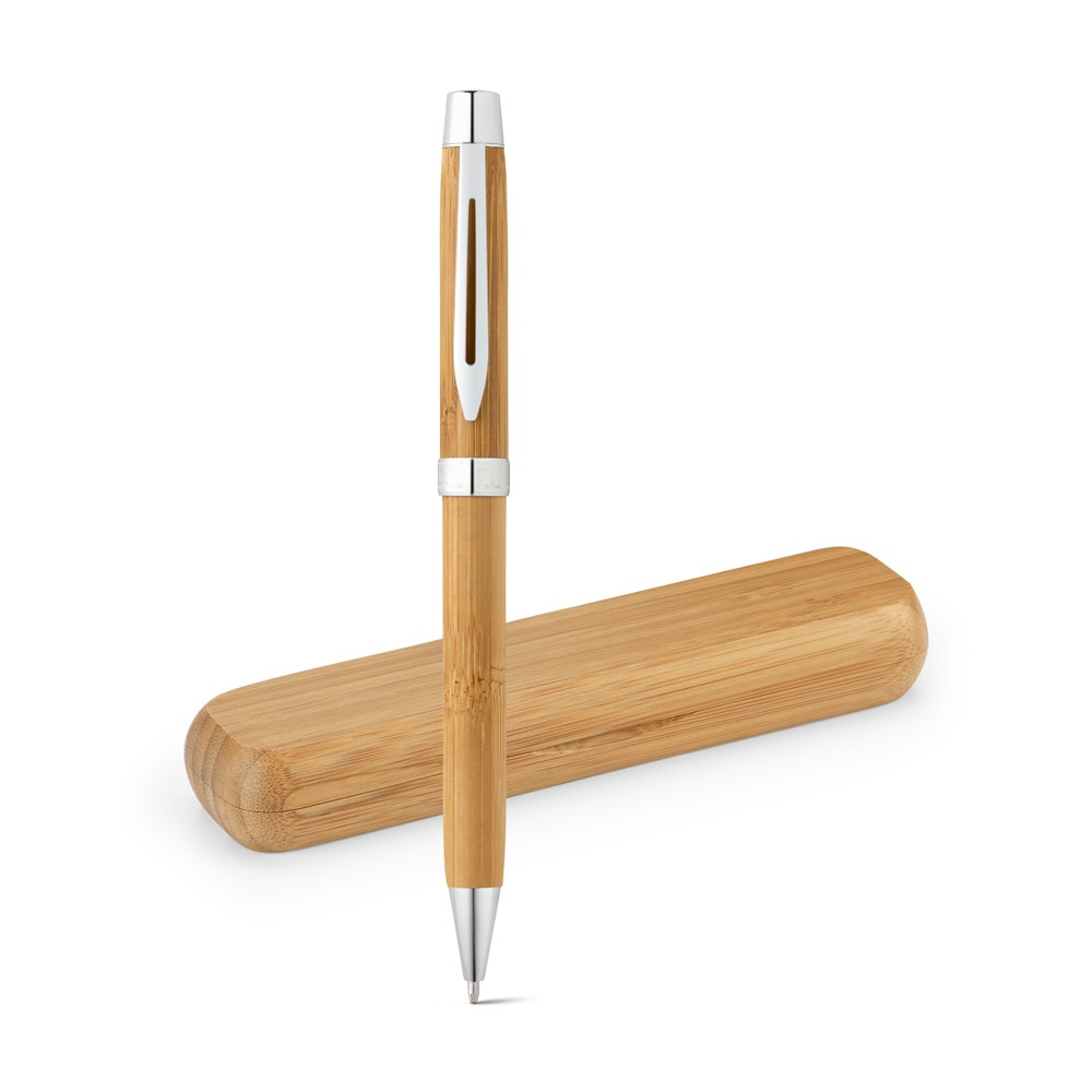 BAHIA. Bamboo ballpoint pen with twist mechanism.
