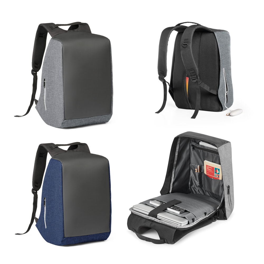 AVEIRO. 15.6" 900D laptop backpack with anti-theft system.