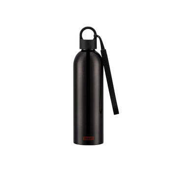 MELIOR STAAL. Dubbele Wasserflasche 500ml - 103 - Zwart