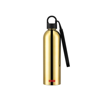 MELIOR STAAL. Dubbele Wasserflasche 500ml - 117 - Goud