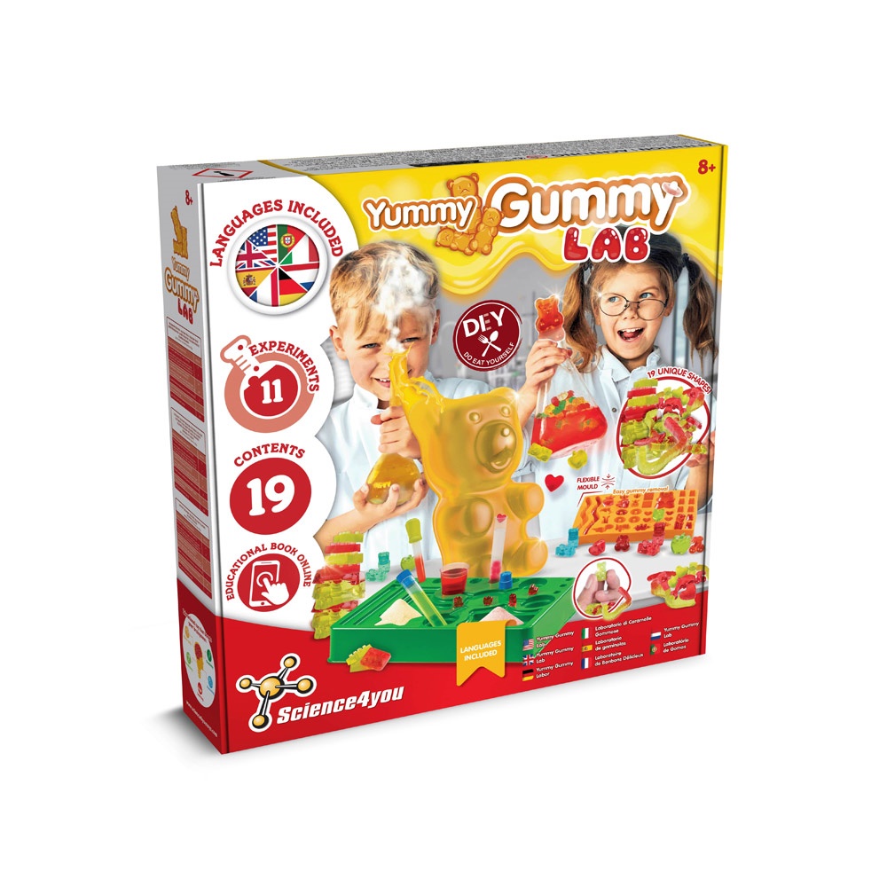 GUMMYFABRIEK. Een kauwgomfabriek, ideaal voor kinderen.