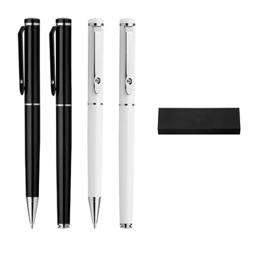 CALIOPE SET. Set with rollerball pen and metal ballpoint pen.