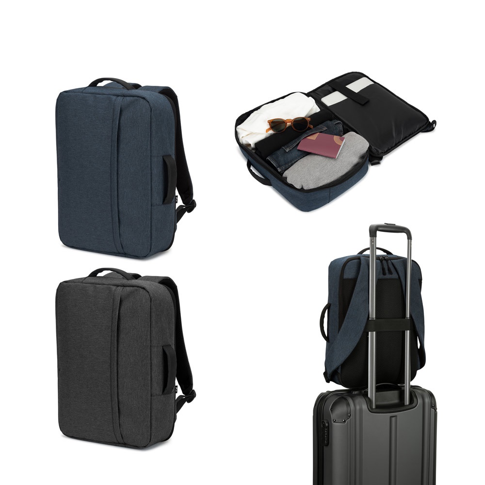 NIAMEY. 15.6" Laptop Backpack Made of High-Density 300D Recycled Polyester