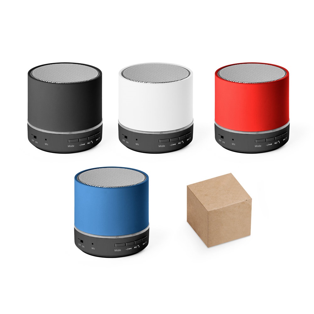 RE-PEREY. Draagbare 3W-luidspreker met een batterijduur van 4,5 uur, gemaakt van gerecycled ABS (100% rABS).
