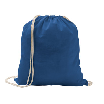 ILFORD. 100% cotton drawstring backpack (100g/m²) - 114 - Royal Blue
