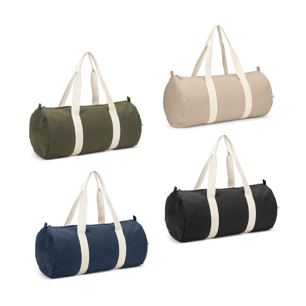 SAINT SPORT. Sporttas gemaakt van gerecycled katoen en gerecycled polyester (380 g/m²).