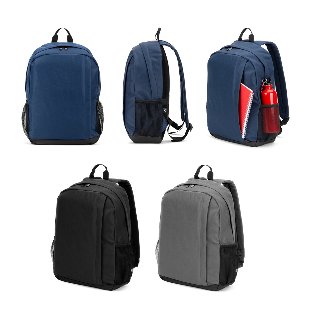LIVERPOOL. 15" High-Density 600D Recycled Polyester Laptop Backpack