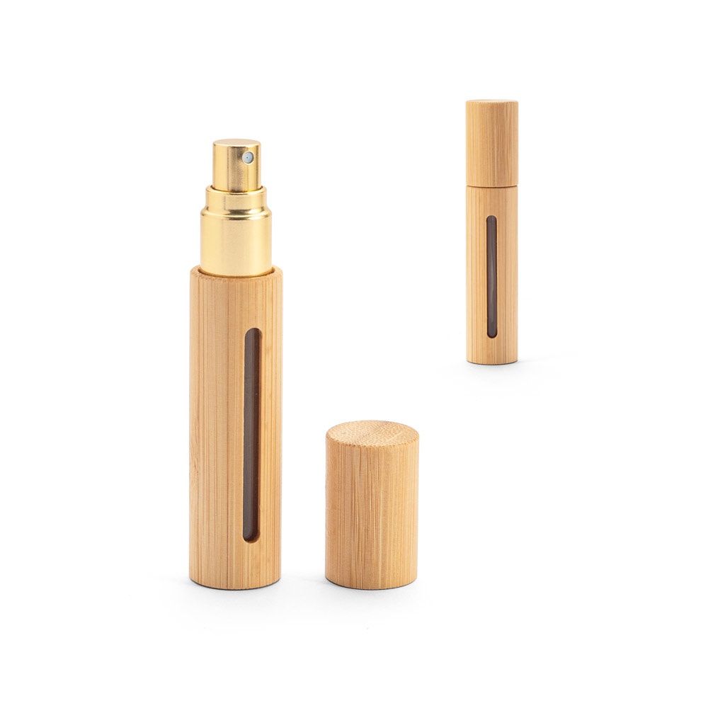 REESE. Navulbare parfumverstuiver met een behuizing van natuurlijk bamboe.