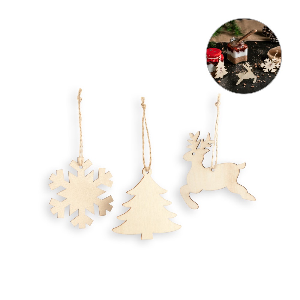 Flake. Christmas decorations
